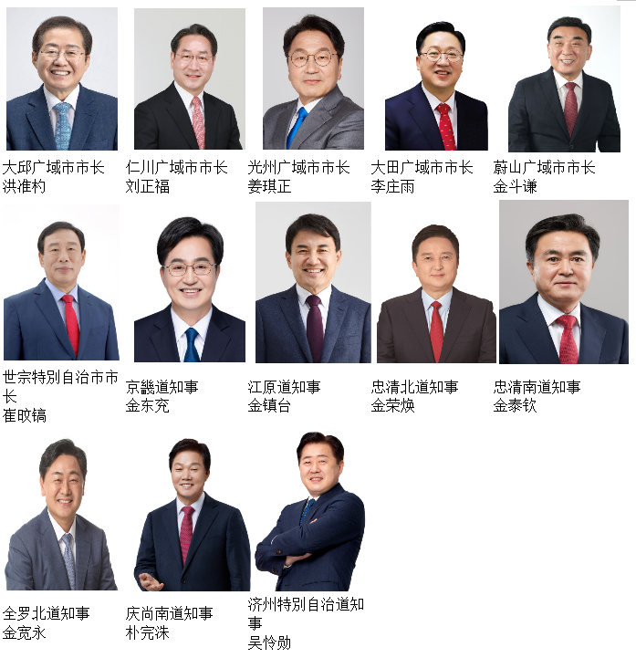 韩国地方选举结果揭晓，NEAR会员地方政府新上任13位最高行政首长