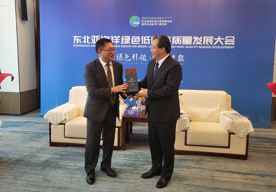 Генеральный секретарь Лим Бён Джин встретился с вице-губернатором провинции Шаньдун господином Фань Бо