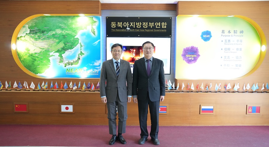 The Ambassador of International Relations in Gyeongsangbuk-do Province Visits the NEAR Secretariat